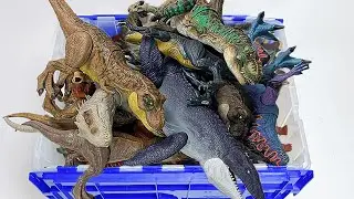 50 GALLON Jurassic World & Camp Cretaceous Toy Haul | T-Rex, Mosasaurus, Giganotosaurus, and More!