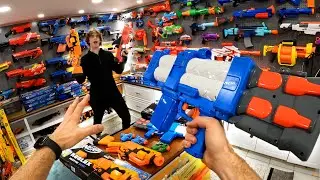 NERF ROBLOX GUNS! Arsenal Pulse Laser and more!