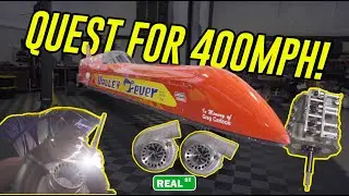 Quest For 400mph! 2JZ Powered Valley Fever Streamliner Gets New Upgrades