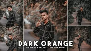 Dark Orange - Lightroom Mobile Presets DNG | Orange Tone | Lightroom Presets Free