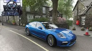 Porsche Panamera Turbo - Forza Horizon 4 | Logitech g29 gameplay