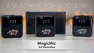 A must-have for vloggers! - MagicMic 3rd Generation - high quality lavalier microphone