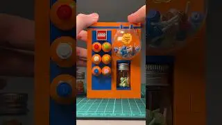 Working Lego Vending Machine with Safe 