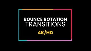 Bounce Rotation Transitions Premiere Pro Presets