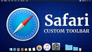 How to customize toolbar in Safari (with Subtitles)