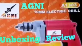 agni 10mm drill machine unboxing review