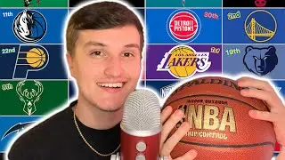 ASMR | Ranking All NBA Franchises 🏀💤 (whisper ramble)