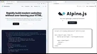 Tailwind CSS and Alpine JS Mini Course
