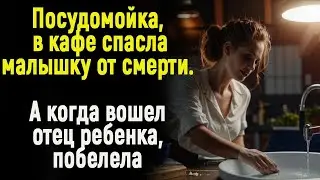 Посудомойка спасла от смерти маленькую посетительницу кафе. а когда вошел отец ребёнка