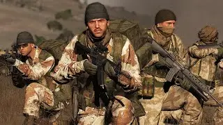 Delta Force and SAS Scud Hunting Mission in Iraq | Arma 3