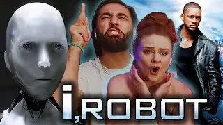 FIRST TIME WATCHING * I, Robot * MOVIE REACTION!