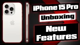 Unveiling the Future: iPhone 15 Pro Unboxing and First Impression | First Look at the Latest