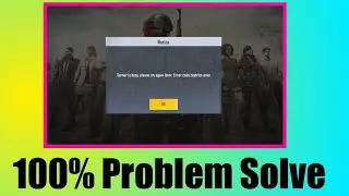 Server Is Busy Please Try Again Later Error Code Restrict Area Pubg Mobile Lite Problem Solved||