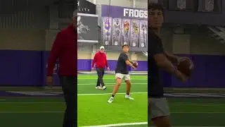 Raiola Brothers working with Patrick Mahomes' QB Coach 👀 #shorts