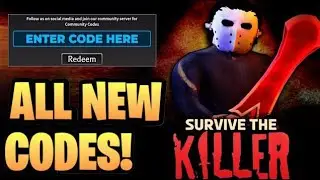 *NEW* ALL WORKING CODES FOR SURVIVE THE KILLER IN 2024! ROBLOX SURVIVE THE KILLER CODES