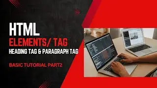 Learn HTML Element of Heading tag and Paragraph tag #part2  #ai #facts #coding #html