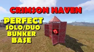 The CRIMSON HAVEN - PERFECT SOLO/DUO BUNKER BASE DESIGN - RUST 2024