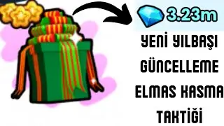 YENİ YILBAŞI GÜNCELLEME ELMAS KASMA TAKTİĞİ - PET SİMULATOR 99