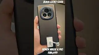 HONOR Magic 6 Pro Black Colour! Available In Malaysia For RM4,499!