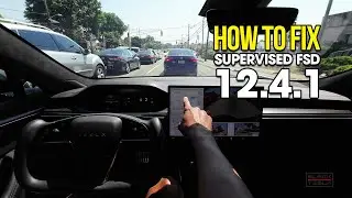 How to fix Tesla FSD 12.4.1
