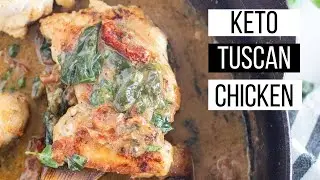 Healthy Tuscan Chicken (Low-Carb, Paleo, Dairy-Free)