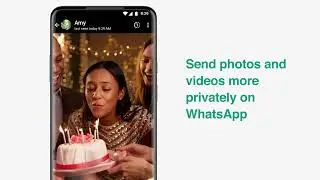 How to send view once photos and videos on WhatsApp
