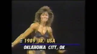 1980s Female Bodybuilder Brenda Hoiles Mixed Pairs Champion Training, Posing & Interview