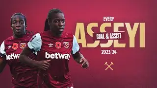 CLINICAL FINISHING 🎯 | Viviane Asseyi | Every West Ham United Goal & Assist 2023/24 🇫🇷⚒️