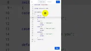 Switch - Case Statement Without Break in C++ - Dotnet Training in Chennai - kaashiv review #kaashiv