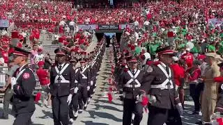 Ohio State University Marching Band enters the Horseshoe | Ohio State-Marshall game