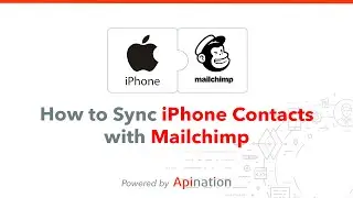 How to Sync Mailchimp with iPhone Contacts - Add Mailchimp Contacts to your iPhone Automatically