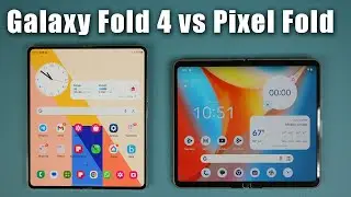 Samsung Galaxy Z Fold 4 vs Pixel Fold - Full Comparison