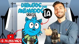 Crea Dibujos Animados por IA para MONETIZAR en Youtube 👾 Tutorial GRATIS paso a paso