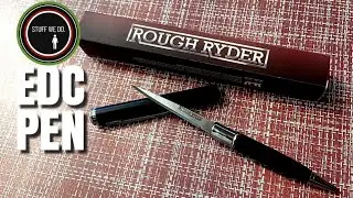 EDC pen and knife by Rough Ryder. EDC pen discussion