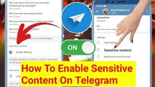 How To Enable Sensitive Content On Telegram | Enable Sensitive Content on Telegram? iOS & Android