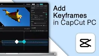 How to Add Keyframes in Capcut PC! [My Method]