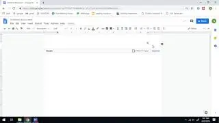 How To Insert Page Number In Google Docs