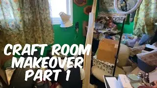 Craft room Makeover! Part 1