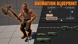 How To Animate Your Character In Unreal Engine 5 With Animation Blueprint And Blendspace (Tutorial)