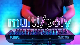 Korg multi/poly – The ultimate analogue modelling synthesizer