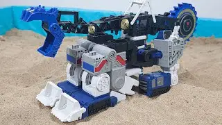 Transformers LEAGCY Cybertron Universe Titan Class Metroplex mine excavator Vehicle Robot Toy