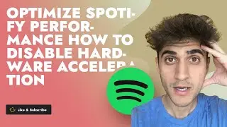 Optimize Spotify Performance: How to Disable Hardware Acceleration | Step-by-Step Guide