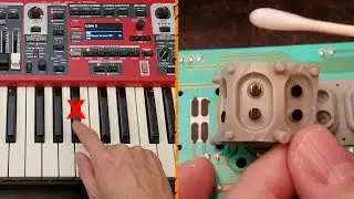Nord Stage 3 Piano Fix Keyboard dead Key Repair 