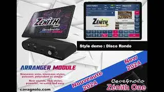 Arrangeur Cavagnolo Zenith One  Disco Rondo