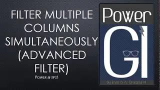 Filter multiple columns simultaneously in Power BI (advanced filter)