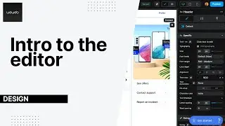 Intro to the WeWeb editor