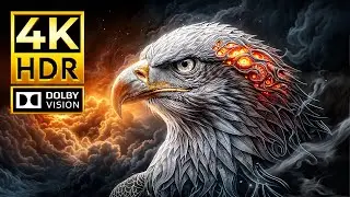 HEROIC ANIMALS 4K HDR | AMAZING REAL WILDLIFE | with Cinematic Music (color dynamic)