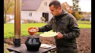 МОЙ ЛЮБИМЫЙ СУП С КОПЧЕНЫМИ РЕБРАМИ В АФГАНСКОМ КАЗАНЕ