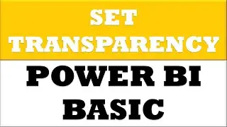 How to Set Transparency for Rectangle Image in Power BI Desktop