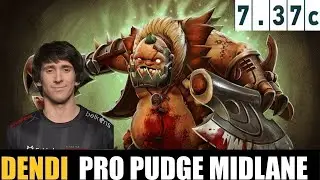 🤯 DENDI [PUDGE] MID 7.37C - DOTA 2 HIGHEST MMR MATCH#dota2   #dota2gameplay  #dendi